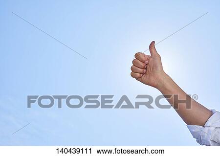 Raised Hand To The Sky View Large Photo Image Stock Image - Raised Hand To The Sky. Fotosearch