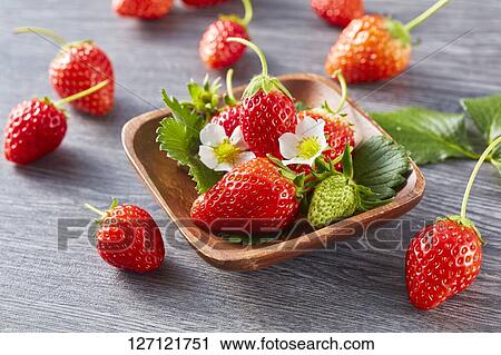 Stock Image - Strawberries. Fotosearch