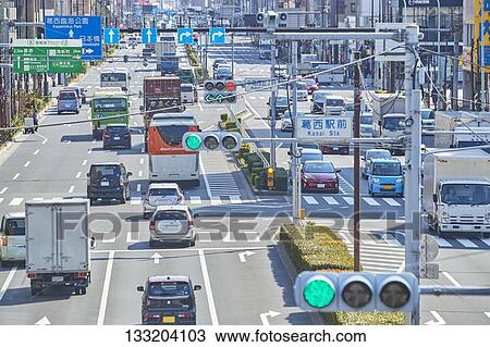 Streets In Tokyo, Japan View Large Photo Image Stock Image - Streets In Tokyo, Japan. Fotosearch