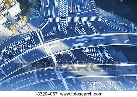 Streets In Tokyo, Japan View Large Photo Image Stock Photo - Streets In Tokyo, Japan. Fotosearch