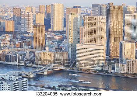Stock Photography - Streets In Tokyo, Japan. Fotosearch