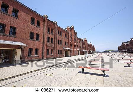 Stock Image - Streets In Yokohama, Japan. Fotosearch