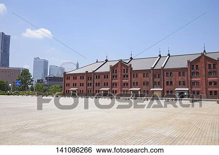 Stock Photograph - Streets In Yokohama, Japan. Fotosearch
