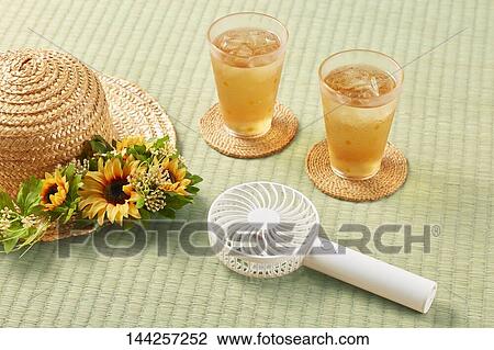 Stock Image - Summer still life. Fotosearch