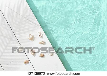 Stock Image - The Poolside. Fotosearch