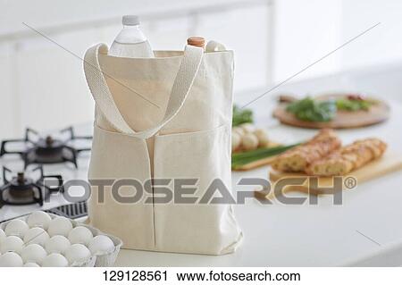 Tote Bag On The Kitchen Table View Large Photo Image Stock Image - Tote Bag On The Kitchen Table. Fotosearch