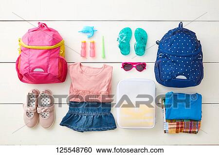 Stock Image - Travel accessories. Fotosearch