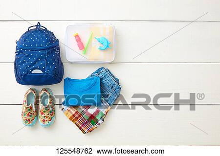 Stock Image - Travel accessories. Fotosearch