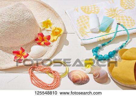 Stock Image - Travel accessories. Fotosearch