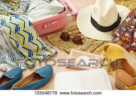 Stock Photo - Travel accessories. Fotosearch