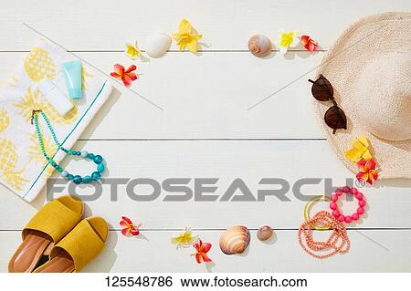 Stock Photograph - Travel accessories. Fotosearch