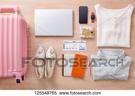 Stock Photography - Travel accessories. Fotosearch
