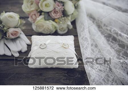 Stock Image - Wedding accessories. Fotosearch