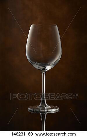 Stock Image - Wine glass. Fotosearch