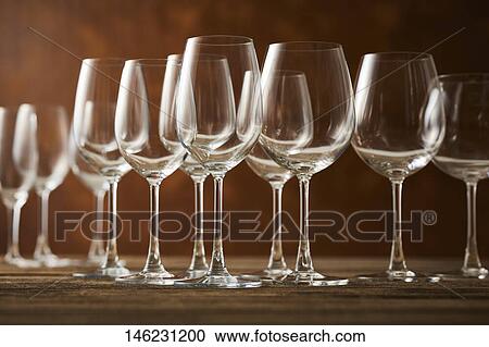 Wine glasses View Large Photo Image Stock Image - Wine glasses. Fotosearch
