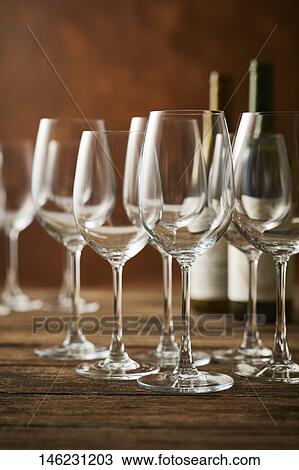 Wine glasses View Large Photo Image Stock Image - Wine glasses. Fotosearch