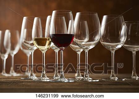 Wine glasses View Large Photo Image Stock Photo - Wine glasses. Fotosearch
