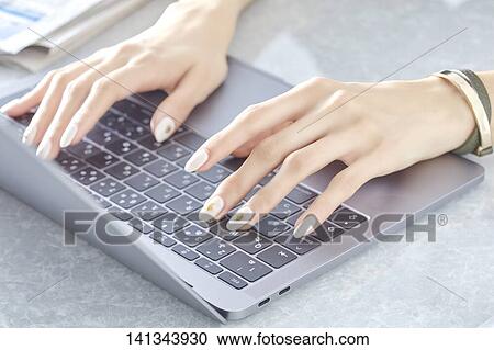 Woman Hands With Nails Art View Large Photo Image Stock Image - Woman Hands With Nails Art. Fotosearch