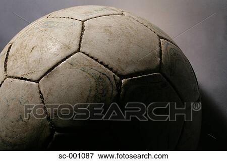 Stock Photo - Still life portrait of soccer ball. Fotosearch