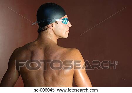 Portrait of a Male Swimmer View Large Photo Image Stock Photography - Portrait of a Male Swimmer. Fotosearch