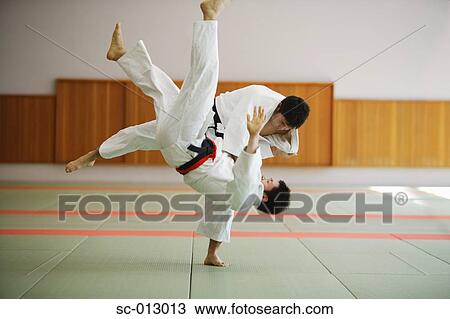Two Men Competing in a Judo Match View Large Photo Image Stock Image - Two Men Competing in a Judo Match. Fotosearch