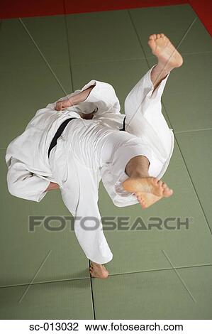Two Men Competing in a Judo Match View Large Photo Image Stock Image - Two Men Competing in a Judo Match. Fotosearch