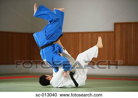 Two Men Competing in a Judo Match View Large Photo Image Stock Image - Two Men Competing in a Judo Match. Fotosearch
