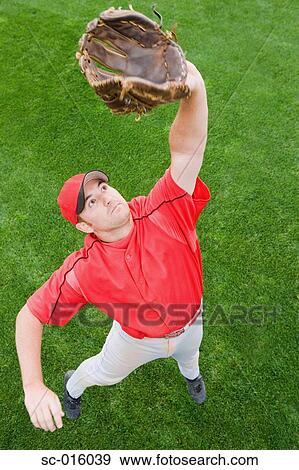 Stock Photo - Outfielder. Fotosearch