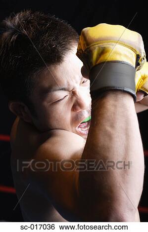 Mixed Martial Arts Fighter Elbowing View Large Photo Image Stock Photograph - Mixed Martial Arts Fighter Elbowing. Fotosearch