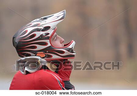 Picture - Mountain Biker. Fotosearch