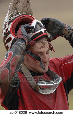 Muddy Mountain Biker View Large Photo Image Stock Photograph - Muddy Mountain Biker. Fotosearch