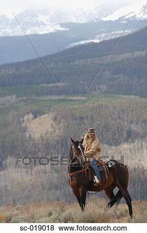 Cowgirl in the Countryside View Large Photo Image Stock Photo - Cowgirl in the Countryside. Fotosearch