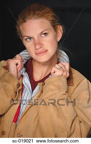Stock Image - Cowgirl. Fotosearch
