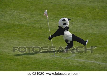 Panda Playing Football View Large Photo Image Stock Image - Panda Playing Football. Fotosearch