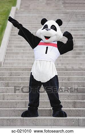 Stock Image - Panda Posing. Fotosearch