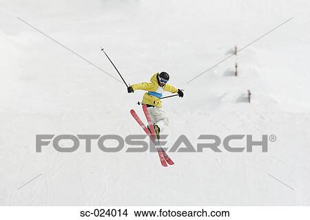 Acrobatic Skier View Large Photo Image Picture - Acrobatic Skier. Fotosearch