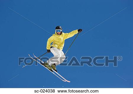 Acrobatic Skier View Large Photo Image Stock Photo - Acrobatic Skier. Fotosearch