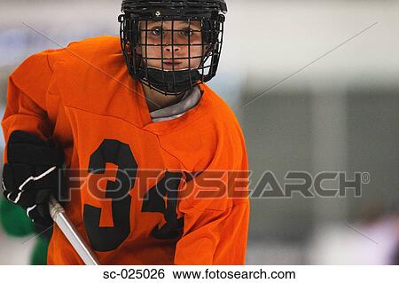 Young Hockey Player View Large Photo Image Stock Photograph - Young Hockey Player. Fotosearch
