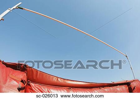 Stock Image - High Jump Bar. Fotosearch