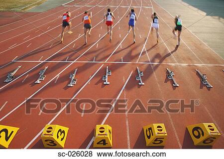 Runners Starting Off View Large Photo Image Stock Photo - Runners Starting Off. Fotosearch