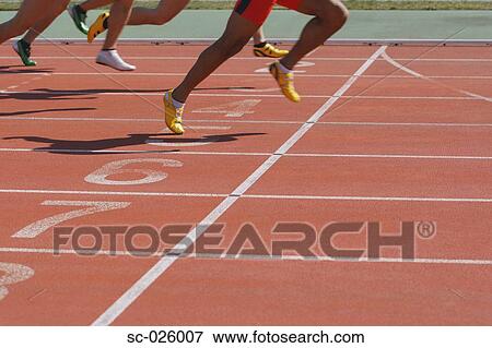 Stock Photo - Running Race. Fotosearch