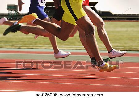 Stock Photograph - Running Race. Fotosearch