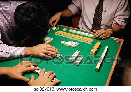 Mahjong players View Large Photo Image Stock Photo - Mahjong players. Fotosearch
