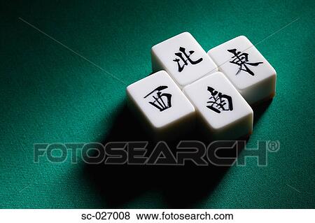 Stock Photo - Mahjong tiles. Fotosearch
