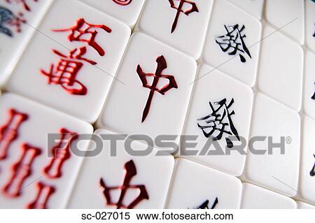 Stock Photography - Mahjong tiles . Fotosearch