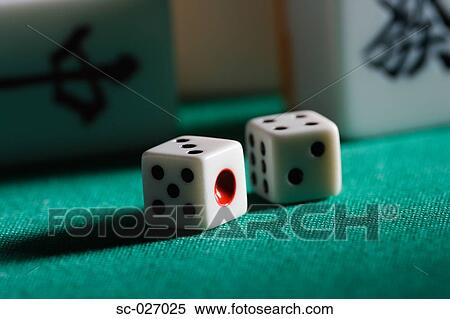 Tiles and die View Large Photo Image Stock Photography - Tiles and die. Fotosearch