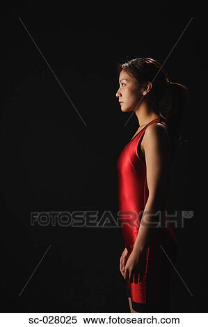 Stock Photography - Woman Wrestler. Fotosearch