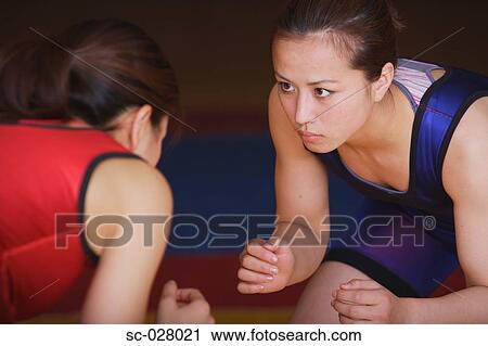 Wrestler Prepared to Fight View Large Photo Image Stock Image - Wrestler Prepared to Fight. Fotosearch