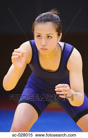 Wrestler Prepared to Fight View Large Photo Image Stock Photography - Wrestler Prepared to Fight. Fotosearch