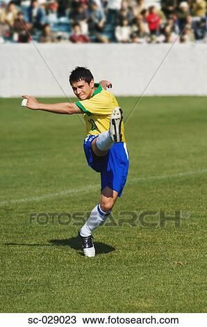 Goal Kick View Large Photo Image Stock Image - Goal Kick. Fotosearch